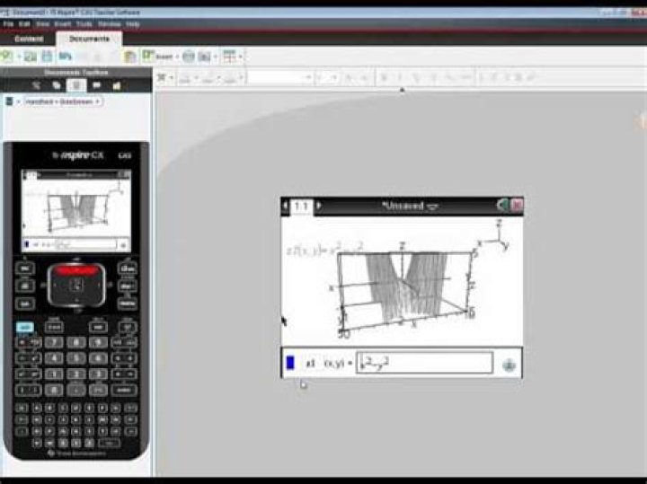3D Graphing TI-Nspire CX