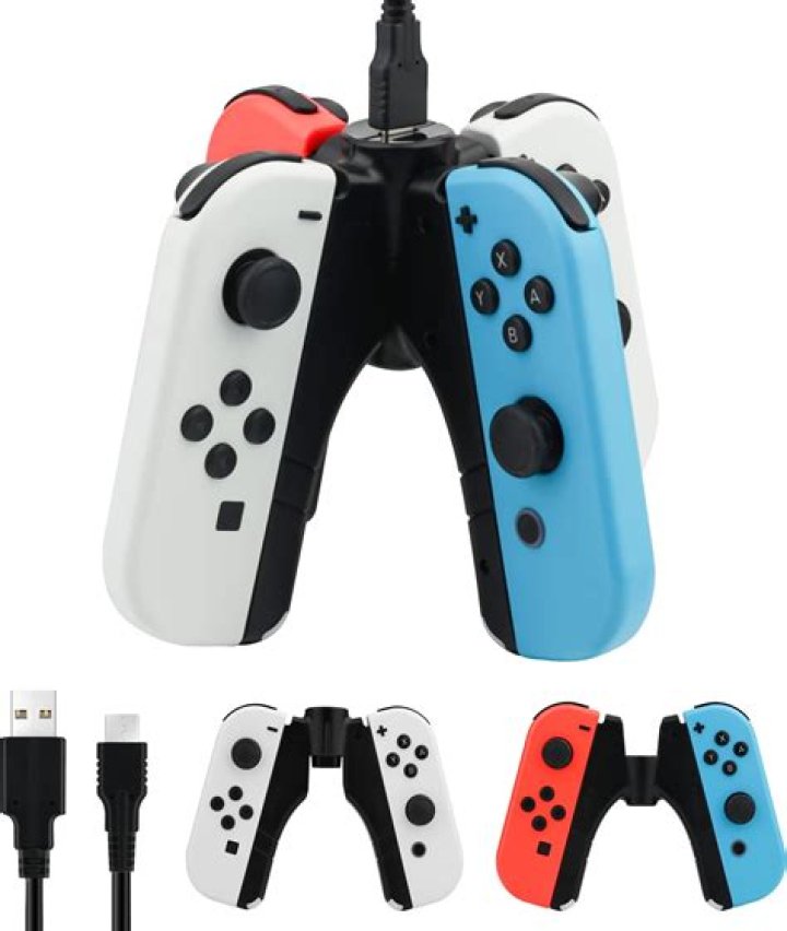 Any way to recharge the JoyCons while in the JoyCon Grip?