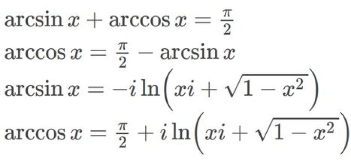 $\arcsin x- \arccos x= \pi/6$, difficult conclusion