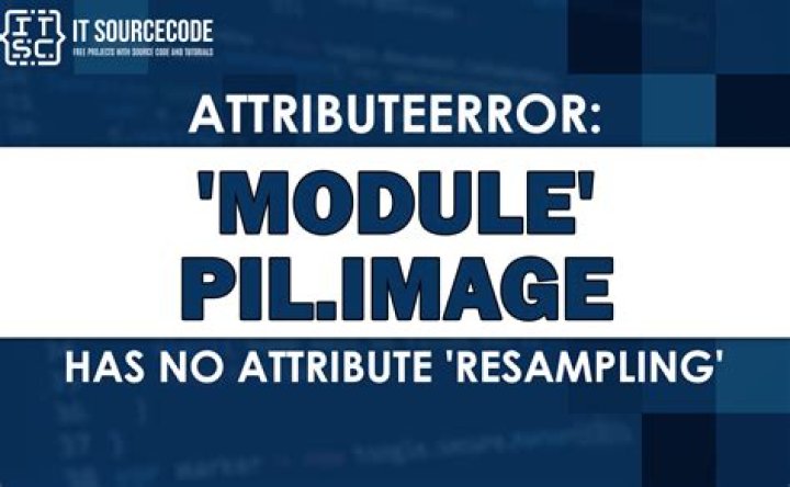 AttributeError: module 'PIL.Image' has no attribute 'VERSION' python2 pip