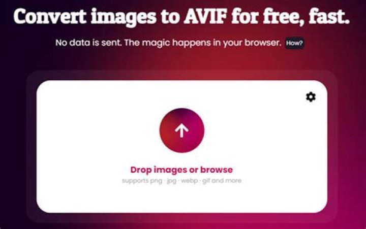 AVIF editor recommendation