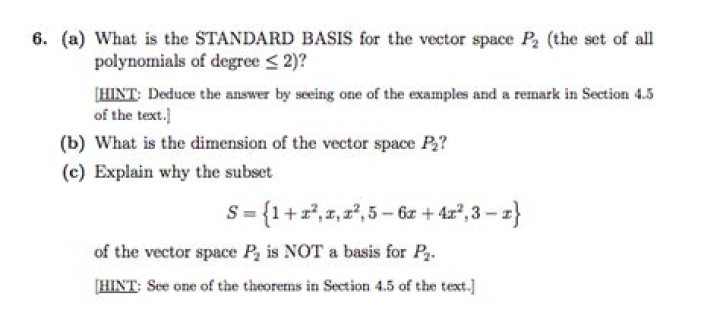Basis for the vector space P2
