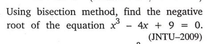 Bisection Method Question, Multiple Roots