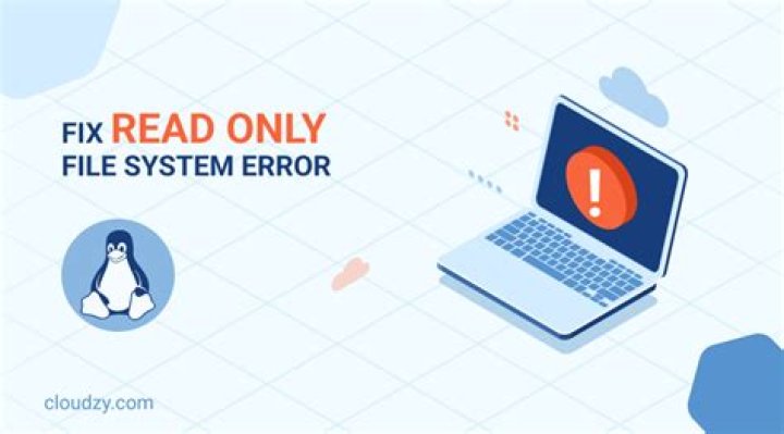 Booting into read-only file system