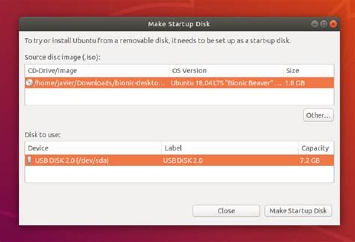 Can't delete partition on USB Stick after using Startup Disk Creator
