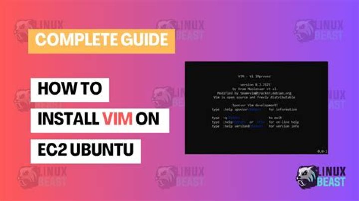 Can't install vim