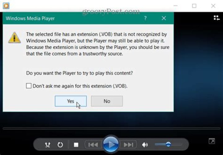 Can't play dvd - vob files [duplicate]
