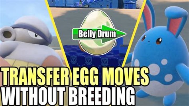 Can Egg Moves still be taught through the Nursery without Breeding?