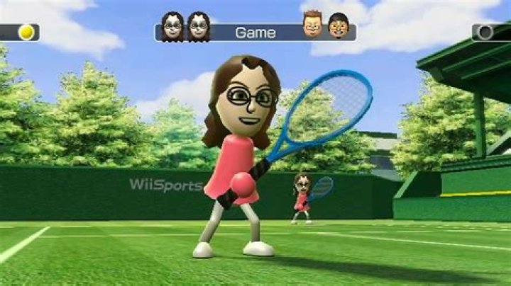 Can humans put english on the ball in Wii Sports Tennis