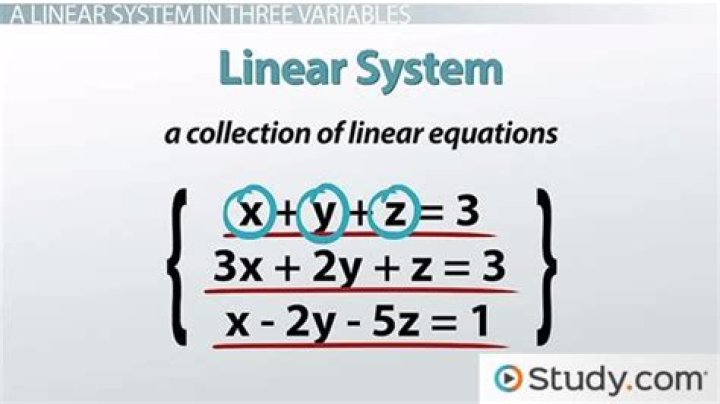 Can systems of 3 linear equations with 3 unknowns have more than one solution?