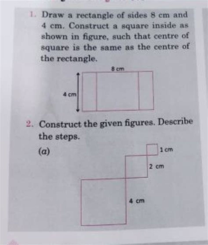 Can you construct a rectangle with a given side, equal to a square?
