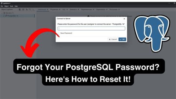 Cannot change PostgresSQL default user password