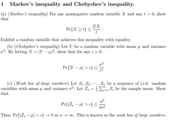 Chebyshev's versus Markov's inequality