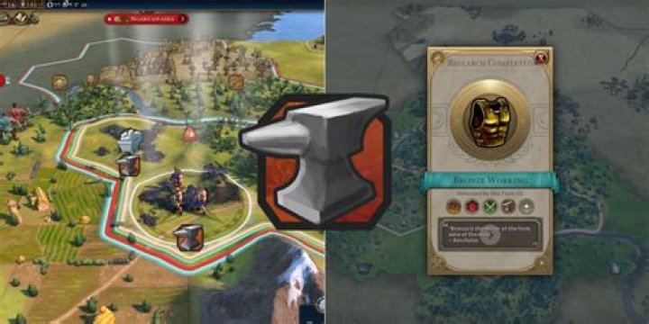Civ 5 - told I lack iron but have an iron mine?