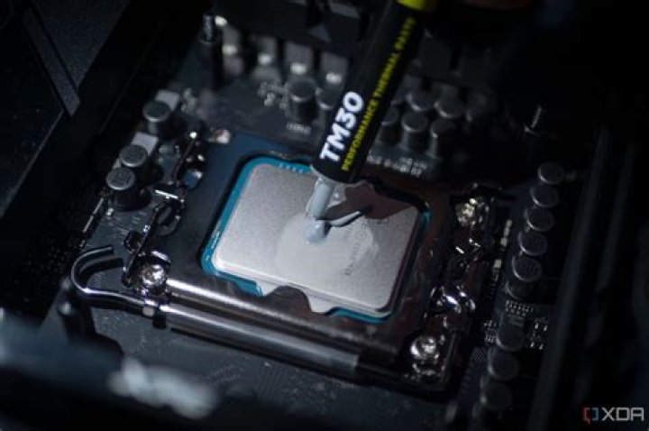 Clean thermal paste from touch contact points on the underside of the CPU