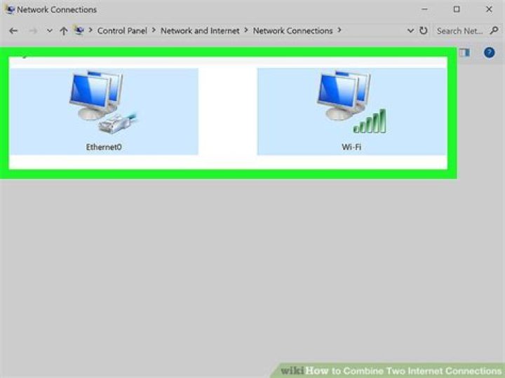 Combine Two Internet Connections
