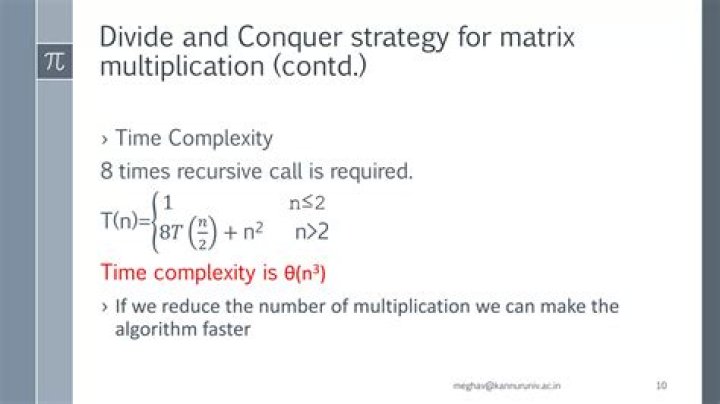 Complexity of matrix multiplication with different size