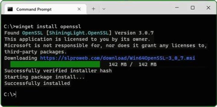 `CURL_OPENSSL_4' not found (required by curl)