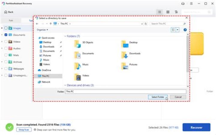 Deleted desktop folder in Windows 10