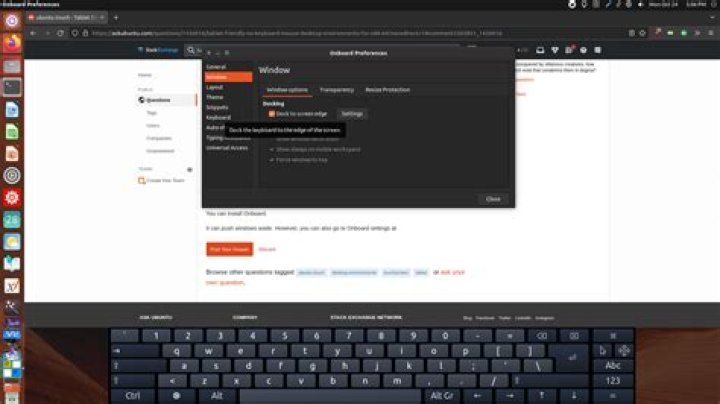 Disable onscreen keyboard Lubuntu at login