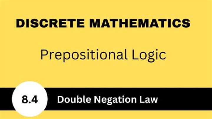 Discrete Math, Negation and Proposition