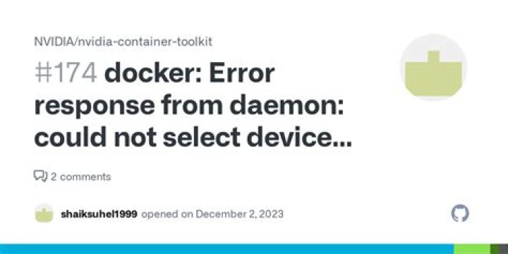 docker: Error response from daemon: could not select device driver "" with capabilities: [[gpu]]