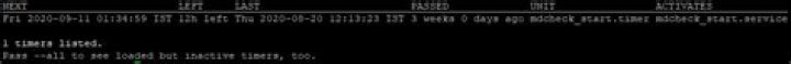 Does an mdadm RAID 1 get checked automatically, or do I need to schedule a weekly check?
