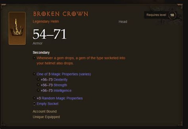 Does Broken Crown work on Bounty caches?