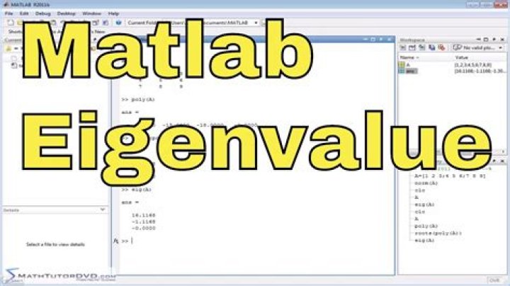 eigenvalue decomposition using matlab