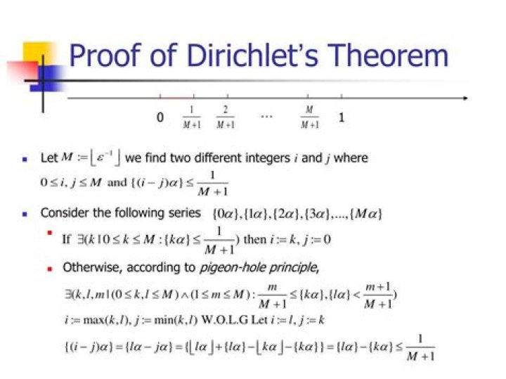 Explanation for the Proof of Dirichlet's test