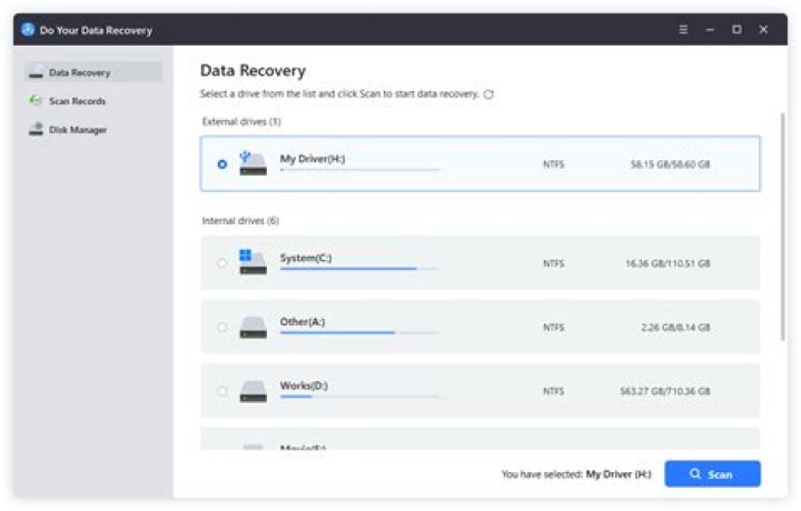 File recovery after quick formatting