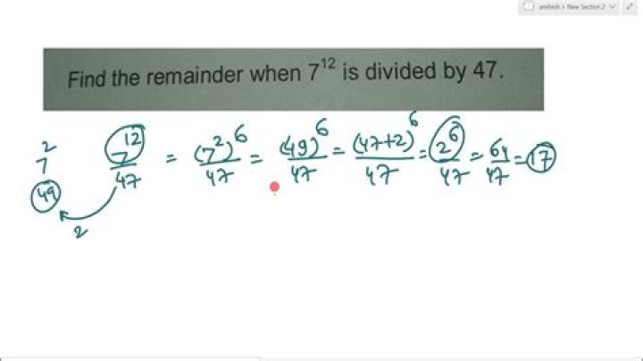 Find the remainder of $13*12^{45}$ divided by $47$