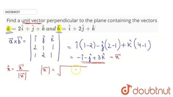 Find unit vector perpendicular to x-z,x-y, and y-z plane