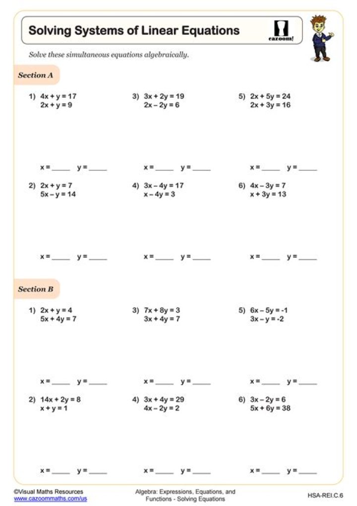 Finding all solutions of a system of linear equations in $\mathbb{R}$