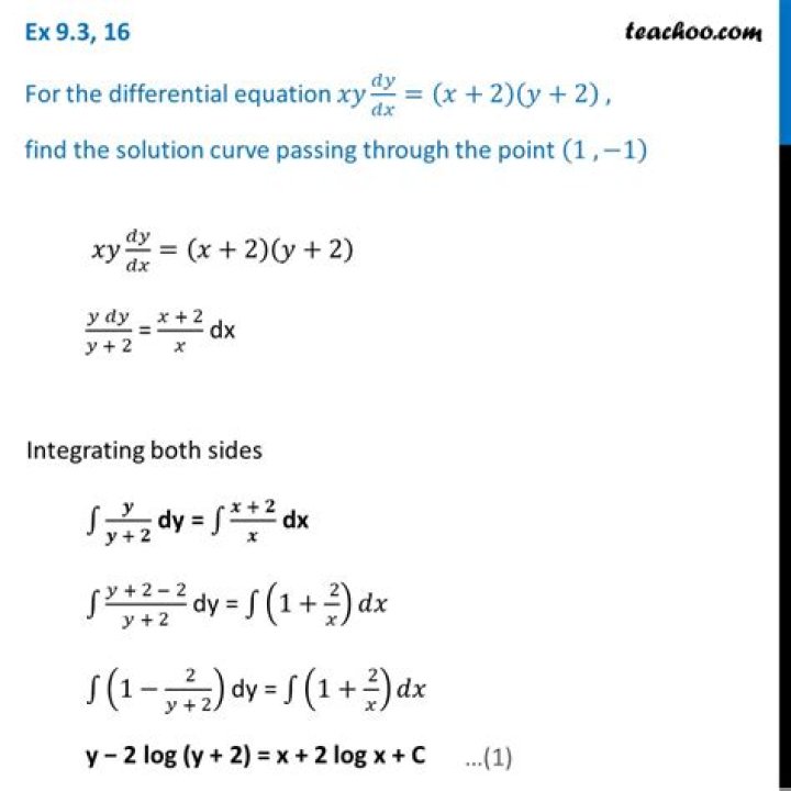 Finding $d^2y/dx^2$