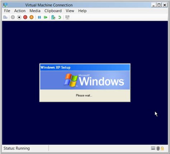 Get official Windows XP virtual machine for Hyper-V