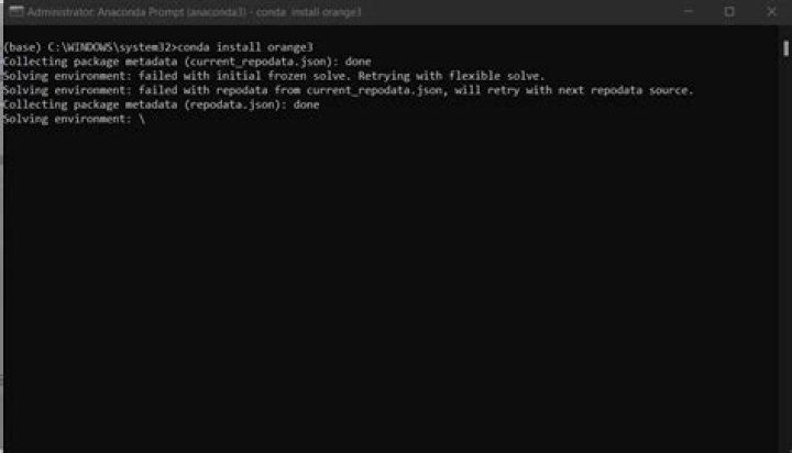 Getting Import error after installing packages through conda