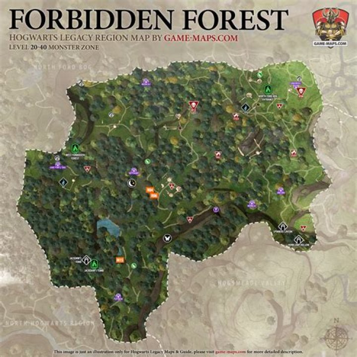 Giant gravestones in Forbidden Woods