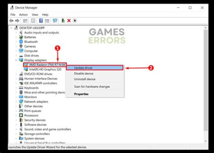 Graphics card problems after update