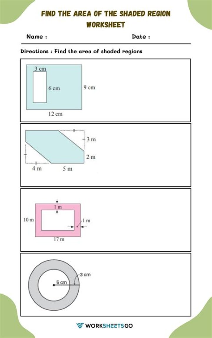 Help: Find the area of the shaded region