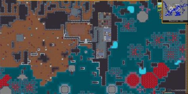 How can I poke a hole in the roof in Dwarf Fortress?