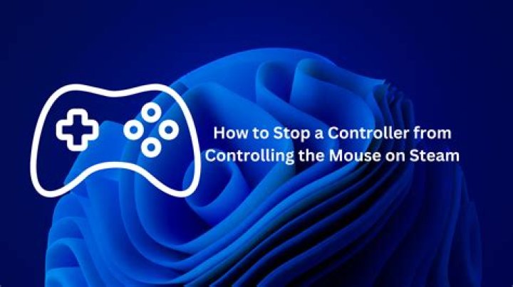How can I stop a joystick from controlling my mouse?