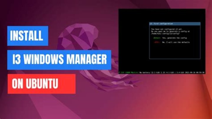 How can I use i3 Window manager with KDE 5