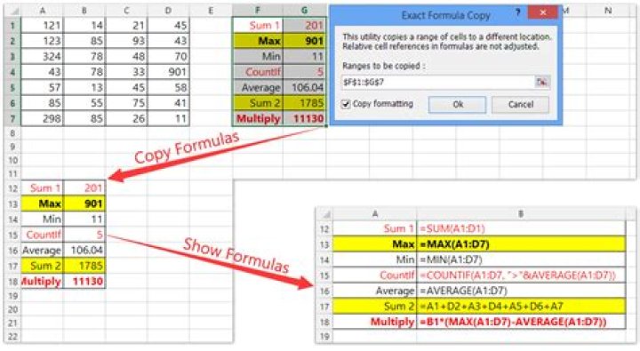 How do I autofill a formula across a row using a shortcut?