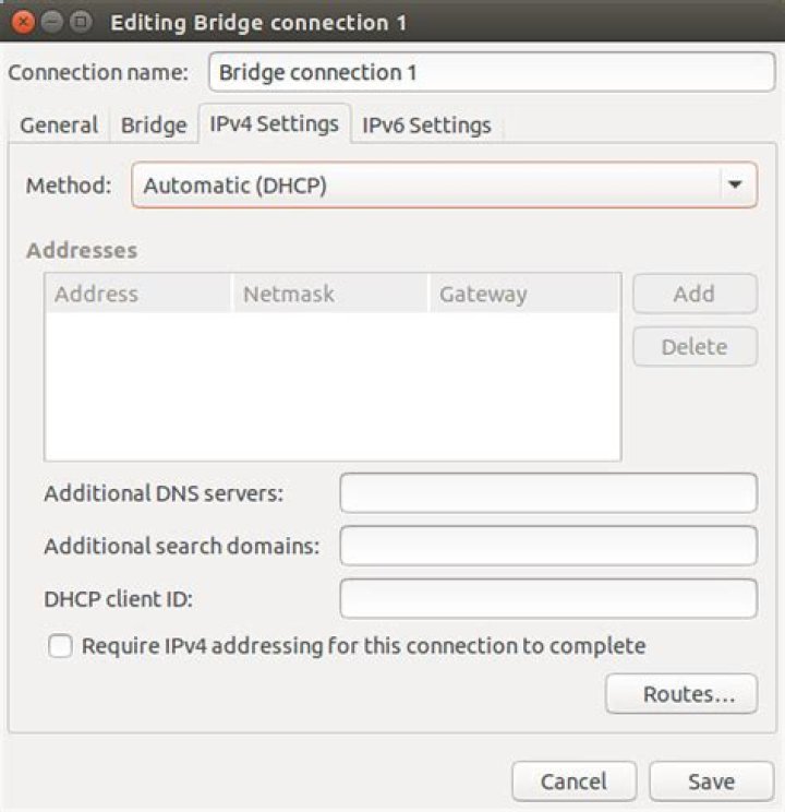 How do I bridge network interfaces?