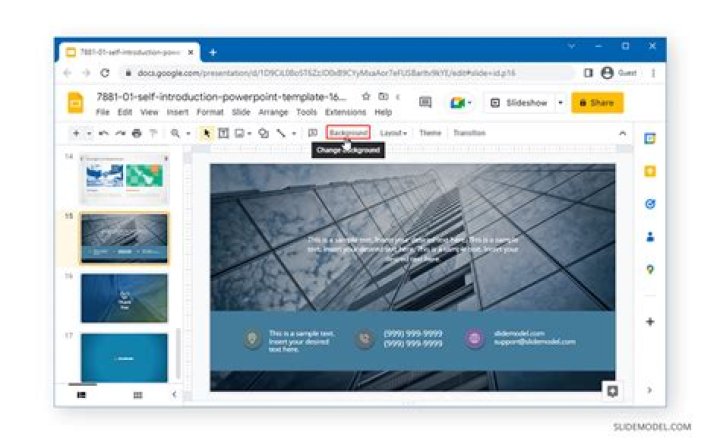 How do I change the title of a PowerPoint exported to PDF?