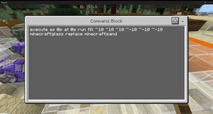 How do I fill a 90 by 90 square using Minecraft commands?