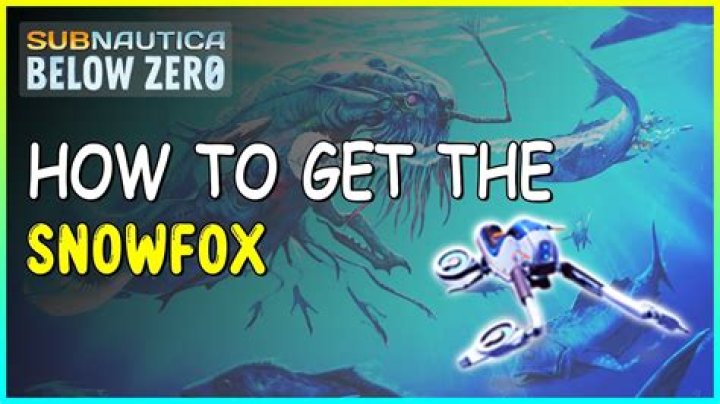 How do I get a snowfox in Subnautica?
