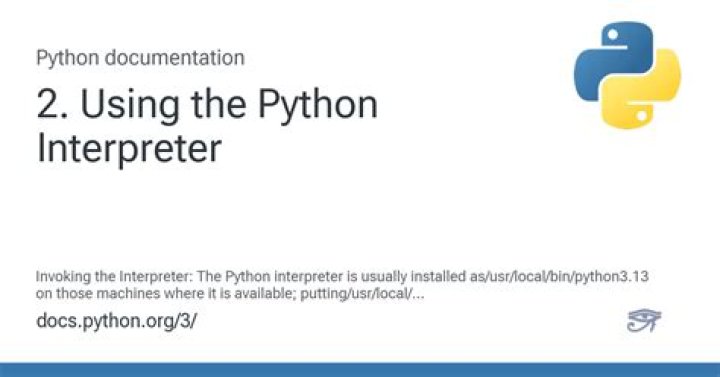 How do i get the Python Interpreter