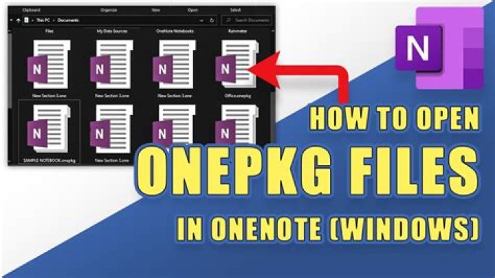 How do I import .onepkg file into one note for windows 10?